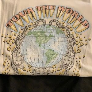 Project Social T Tee shirt Tour the world